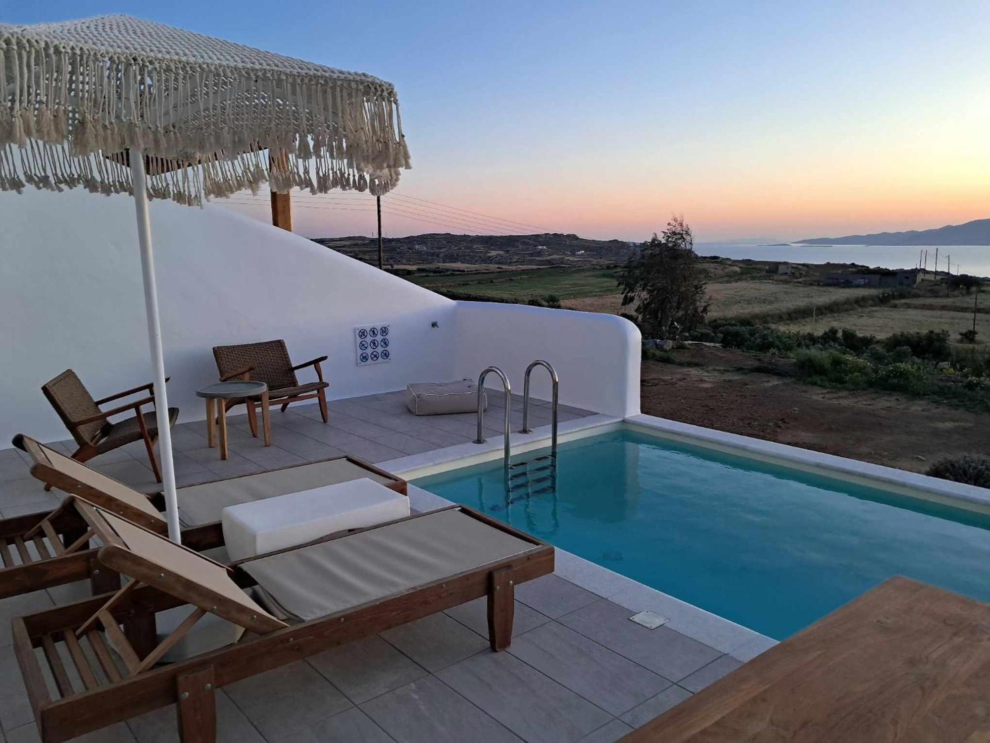 Ariadne'S Crown Luxury Suites With Private Pool Vívlos Zewnętrze zdjęcie