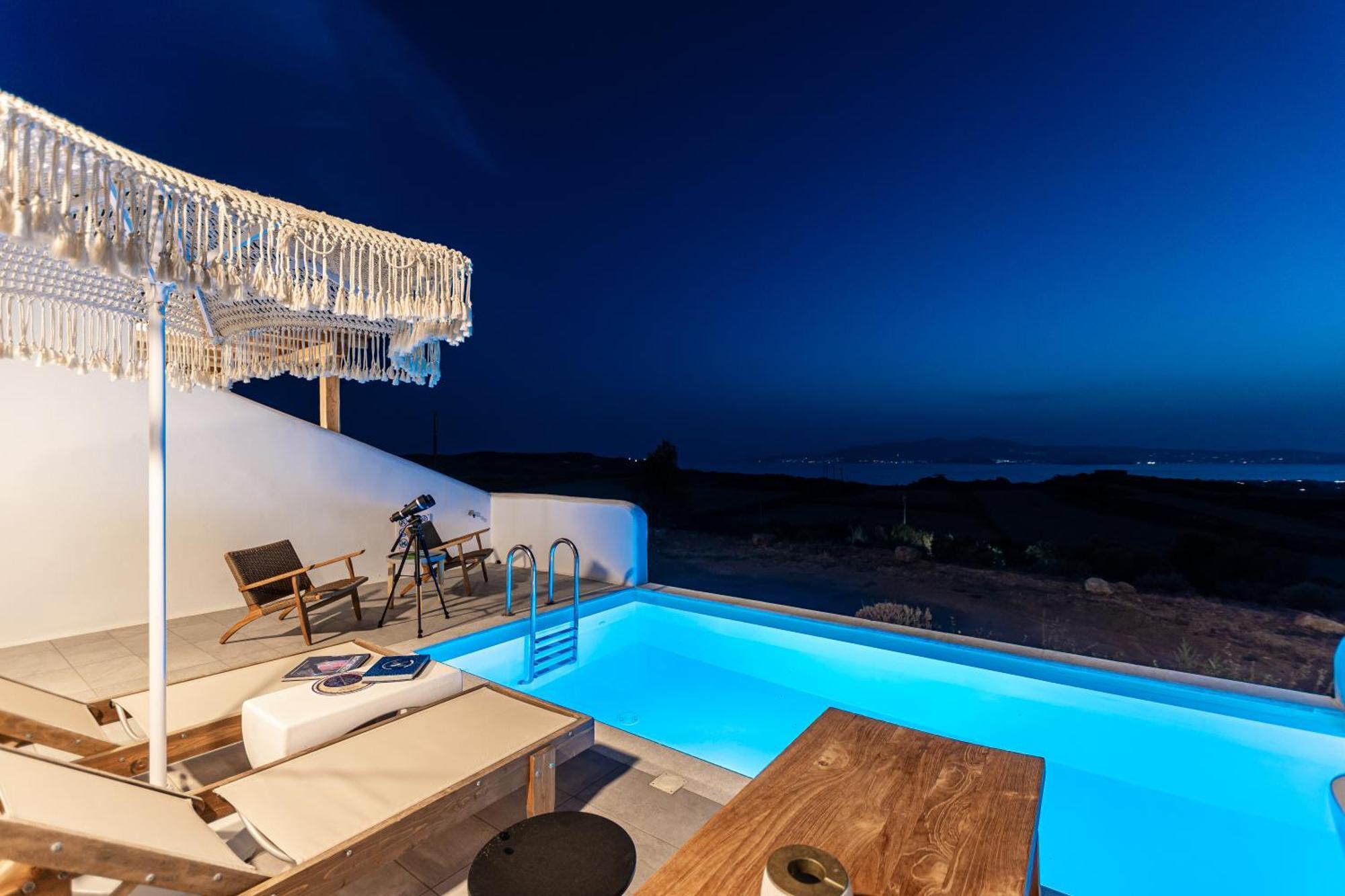 Ariadne'S Crown Luxury Suites With Private Pool Vívlos Zewnętrze zdjęcie