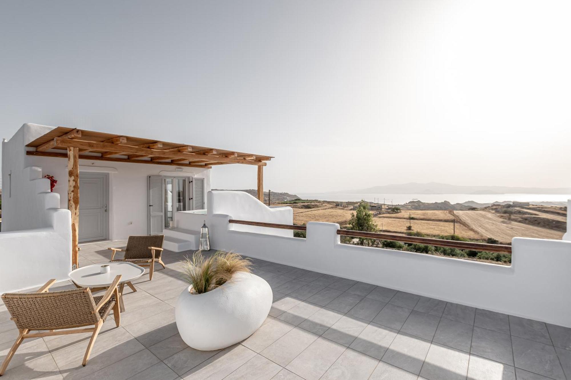 Ariadne'S Crown Luxury Suites With Private Pool Vívlos Zewnętrze zdjęcie