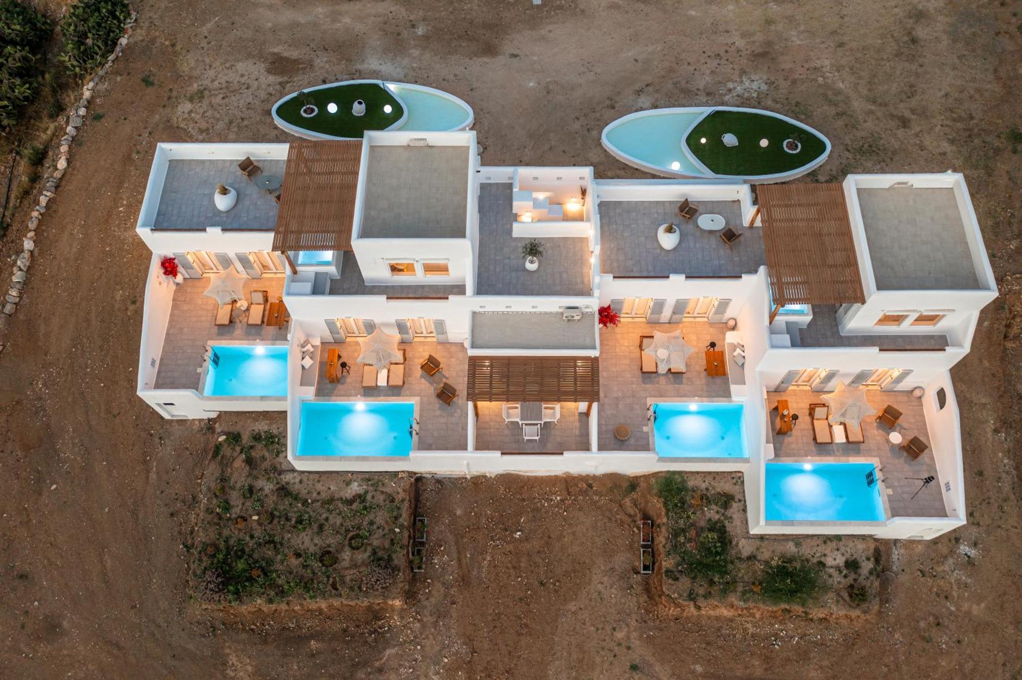 Ariadne'S Crown Luxury Suites With Private Pool Vívlos Zewnętrze zdjęcie